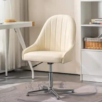 כיסא המחשב המשרד מחקר בבית הכסא בישיבה כיסא פשוט משענת גב הספר שולחן צואה הרמת הכסא המסתובב ללא גלגלים