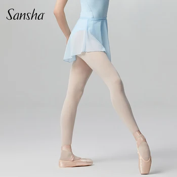 Sansha ריקוד בלט חצאית נשים אלסטי למבוגרים 2021 הגעה חדשה תחרה ביצועים השמלה אימון חצאית קצרה 55BA1024P