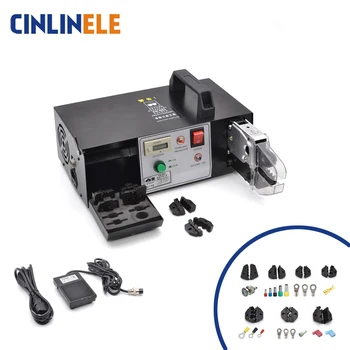 EM-6B2 חשמל סוג מסוף Crimping מכונת כלים מלחץ מגוון רחב של מסופי מצויד עם 7 crimping ימות ferramentas