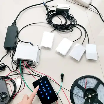 עבודת יד Acess לוח מקשים בקרת הבריחה משחק פאזל, ציוד למסיבות משחקים של חיישני RFID