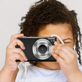 מצלמה דיגיטלית לילדים המצלמה 48 מיליון בהבחנה גבוהה פיקסל 16x זום קומפקטית אנטי-שוק מצלמות 2.88 אינץ IPS מסך LCD