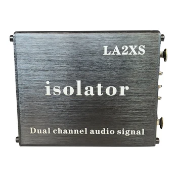 LA2XS אודיו Isolator הפחתת רעש מסנן מבטל הנוכחי רעש ערוץ כפול 6.5 XLR מיקסר אודיו Isolator