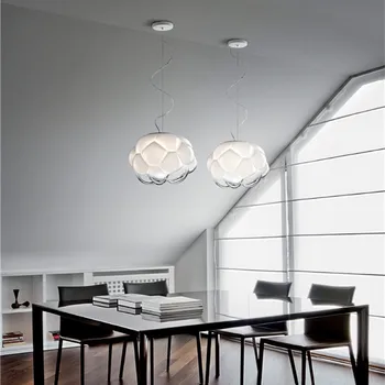 הפוסט-מודרנית איטליה עיצוב ענן זכוכית אורות תליון עבור חדר האוכל המטבח בוילה חדר שינה תליית מנורה השעיה Led Luminaire