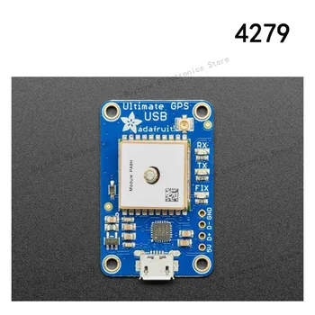 4279 GNSS / GPS פיתוח כלים Adafruit האולטימטיבי GPS עם USB - ערוץ 66 w/10 הרץ עדכונים