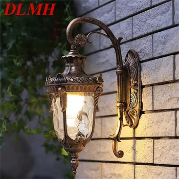 DLMH מודרניים מנורות קיר חיצוניות בסגנון אירופאי יצירתי מרפסת דקורטיביים לחיות מסדרון המיטה בחדר המלון