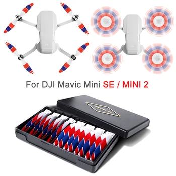 8Pcs מדחפים שחרור מהיר אביזרים להב רעש נמוך מדחף תחליף DJI Mavic מיני SE /Mini 2 חלקי חילוף ואביזרים