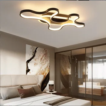 נברשות אורות מודרני נורדי חכם שליטה מרחוק תקרת LED מתאים סלון, חדר השינה, חדר האוכל ללמוד מקורה