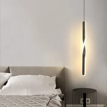המודרני הוביל אורות תליון השינה ליד המיטה תלויות מנורות בסלון ספה במסדרון קישוט הבית תאורה תאורה פנימית