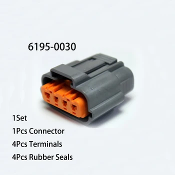 1/5/10Sets 4 פינים 6195-0030 מחבר Sumitomo המצערת מיקום חיישן TPS Plug רכב onnector עבור מאזדה RX7 FD