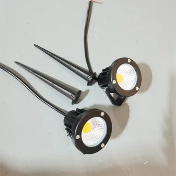 מתחת לאדמה המנורה אטימות IP65 5W COB 10W דשא הובילו אור קבור ספייק תאורה 1 יח '5pcs לכל יח'