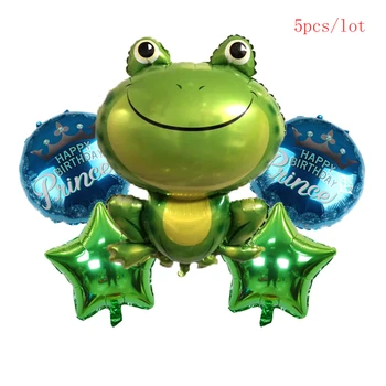 5pcs/lot רדיד צפרדע בלונים להגדיר בקבוק יין בלון וויסקי Globos יום הולדת קישוטים למסיבת מקלחת תינוק עיצוב ציוד למסיבות