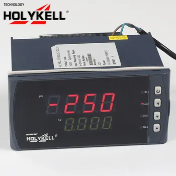 Holykell מפעל מחיר PT100 כפול תצוגה דיגיטלית טמפרטורה ולחץ בקר