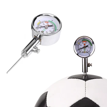 מיני כדורגל ברומטר נייד כדורגל Barometers עם אוויר, שסתום מתנפח מהר ספורט מכשירי מדידה