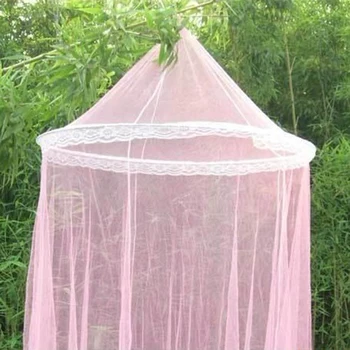 המיטה חופה לתלות כילה נגד יתושים הנסיכה כיפת המיטה אוהל מתקפל Bedcover וילון