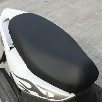 1PC אופנוע כיסוי מושב כרית כיסוי עמיד למים, קרם הגנה אופנוע קטנוע כרית מושב מגן אביזרים Dustproof