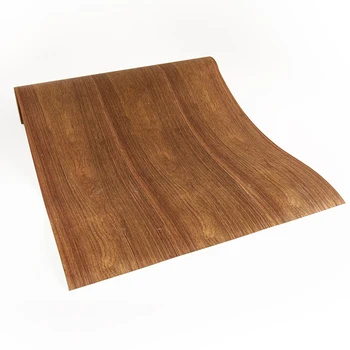 טבעי רוזווד עץ פורניר רהיטים עיצוב הבית סטריאו גיבוי צמר 60x250cm 0.25 מ 