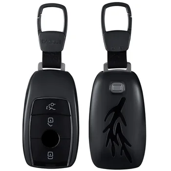 YooToBo המכונית-סטיילינג מפתח התיק המפתח מגן שרוול מפתח תיק מחזיק מפתחות עבור מרצדס E קלאס החדשה W213 E200 E300