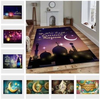 המזרח התיכון הערבי האיסלאם הרמדאן פסטיבל חלום המגדלור מודפס שטיחים שטיחים חדר שינה סלון מטבח שטיח הרצפה