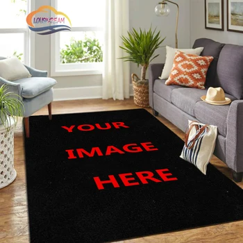 DIY תמונות מותאמות אישית שטיח fashion3D הדפסה חדר משחקים וחדר שינה שטיח קטיפה החלקה שטיח רך מזרן המיטה שטיח לסלון עיצוב