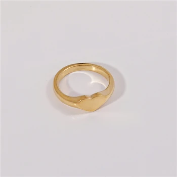 Joolim תכשיטים באיכות גבוהה Pvd הסיטוניים לא דוהה&עמיד למים לטפס פינקי הלב חמוד טבעת נירוסטה עבור נשים