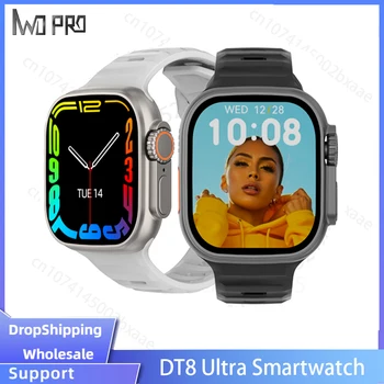 איוו DT8 אולטרה Smartwatch 49MM 2.0 אינץ מסך Hd Bluetooth קוראים טמפרטורת הגוף Smartwatch טעינה אלחוטית GPS לעקוב אחר השעון
