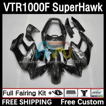 SuperHawk עבור הונדה VTR1000 F לאות הפתיחה 1000 F 1000F 40No.88 VTR1000F 1995 1996 1997 1998 1999 00 01 02 03 04 05 Fairings גריי במלאי