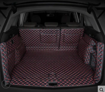 באיכות גבוהה! מכונית מיוחדת המטען מחצלות עבור אאודי SQ5 2017-2009 עמיד למים אוניית מטען אתחול שטיחים לחפות SQ5 2013,משלוח חינם