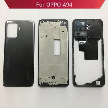 עבור OPPO A94 הסוללה בחזרה כיסוי אחורי הדלת דיור עם LCD מסגרת החלפת