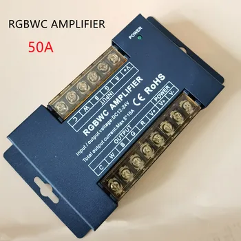 RGBW במהירות גבוה כוח LED מגבר 32A 50A ערוץ DC5~24V פלט pwm עמעום אות RGBW כוח מהדר